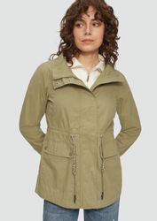 QS Funktionsjacke Outdoor-Jacke Baumwolljacke mit Tunnelzug günstig online kaufen
