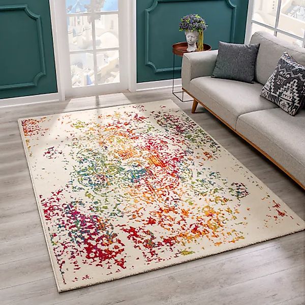 Sanat Teppich »Vintage 1607«, rechteckig, 13 mm Höhe, Wohnzimmer, Kurzflor, günstig online kaufen