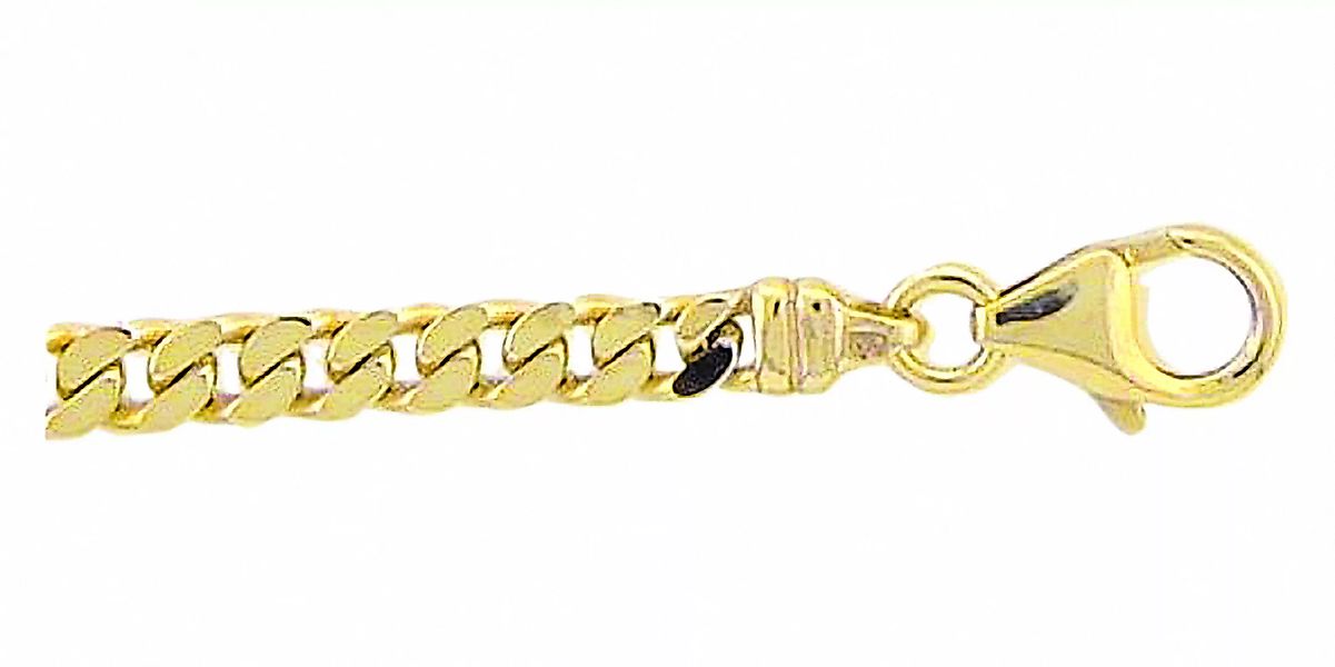 Adelia´s Goldarmband "333 Gold Flach Panzer Armband 19 cm Ø 4,1 mm", Goldsc günstig online kaufen