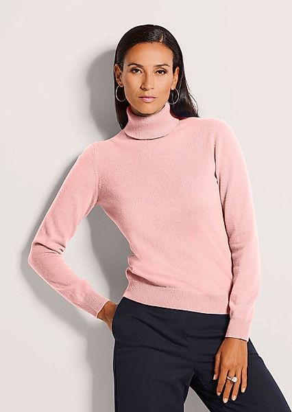MADELEINE Strickpullover Zeitloser Strickpullover mit geripptem günstig online kaufen
