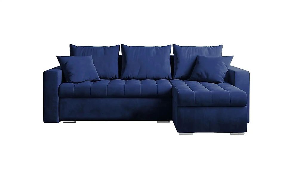 Ecksofa mit Schlaffunktion  Luis ¦ blau ¦ Maße (cm): B: 238 H: 85 Polstermö günstig online kaufen