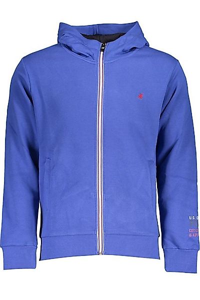 U.S. GRAND POLO Sweatshirt Blaues Herren-Kapuzen-Sweatshirt mit günstig online kaufen