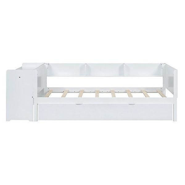 Furnishings Home Ausziehbett Holzbett Daybett Tagesbett (Mit Unterbett, Sch günstig online kaufen