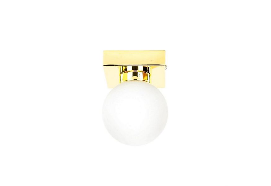 Licht-Erlebnisse Deckenleuchte STAR, ohne Leuchtmittel, Badleuchte in Gold günstig online kaufen