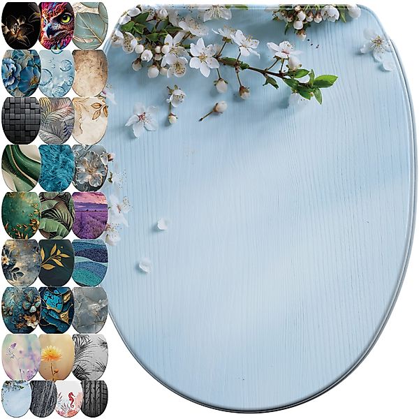 SANILO WC Sitz mit Absenkautomatik Top Fix Lavendel günstig online kaufen