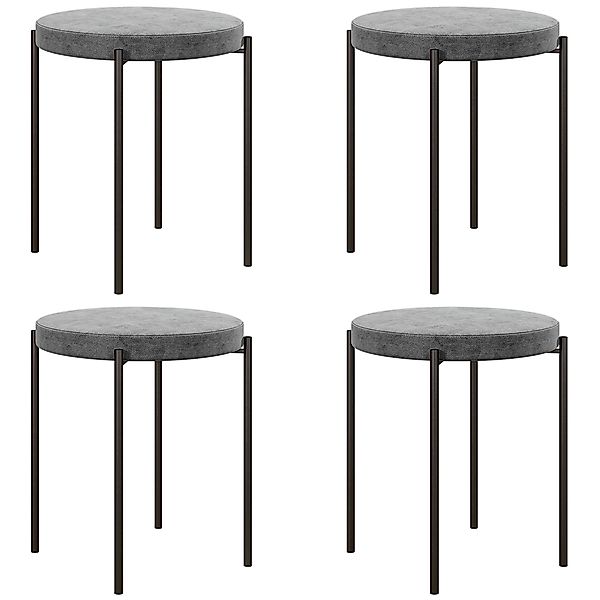 HOMCOM Esszimmerstuhl Thekenhocker mit gepolstertem Sitz, günstig online kaufen