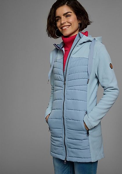 KangaROOS Langjacke Hybridjacke - Fleecejacke mit wattierten Bereichen günstig online kaufen