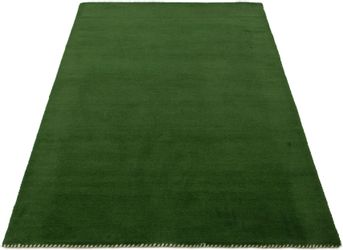 carpetfine Wollteppich "Gabbeh Lola Uni" rechteckig 14 mm Höhe mit natürlic günstig online kaufen