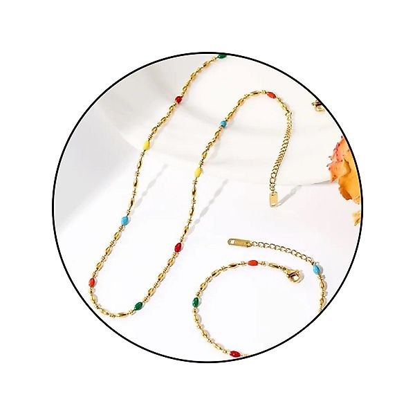 GOLDKLEIN Ketten und Armband Set Edelstahl günstig online kaufen