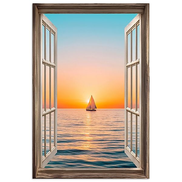 MuchoWow Poster Transparenter Blick - Meer günstig online kaufen