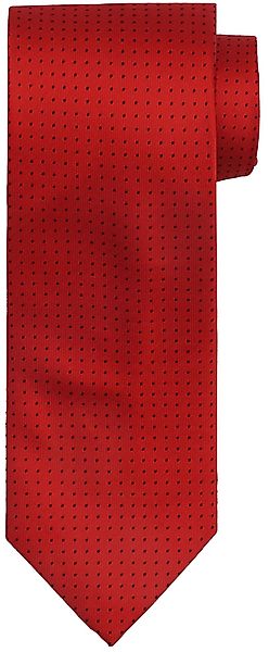 Suitable Seide Krawatte Punkte Rot  - günstig online kaufen