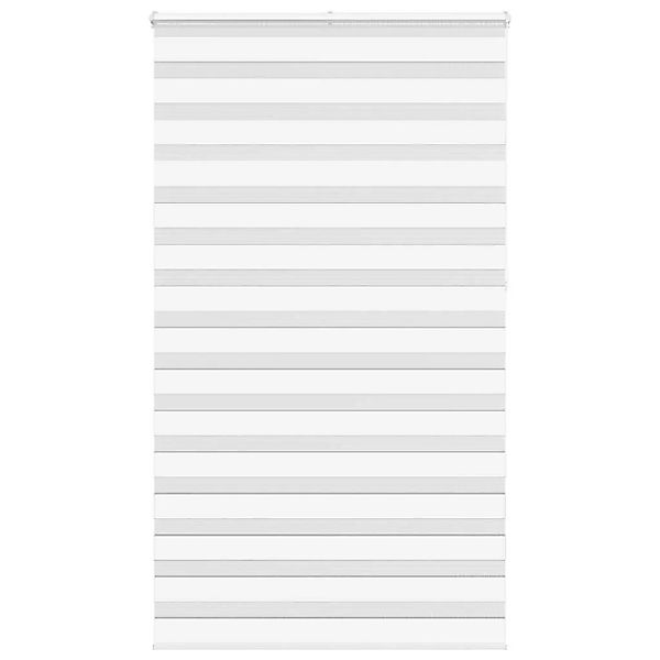 vidaXL Doppelrollo Weiß 130x230 cm Stoffbreite 125,9 cm Polyester 4014813 günstig online kaufen