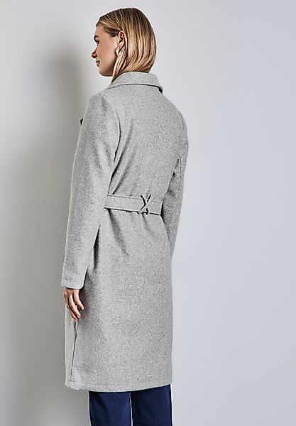 STREET ONE Langjacke, ohne Kapuze, mit Bindegürtel günstig online kaufen