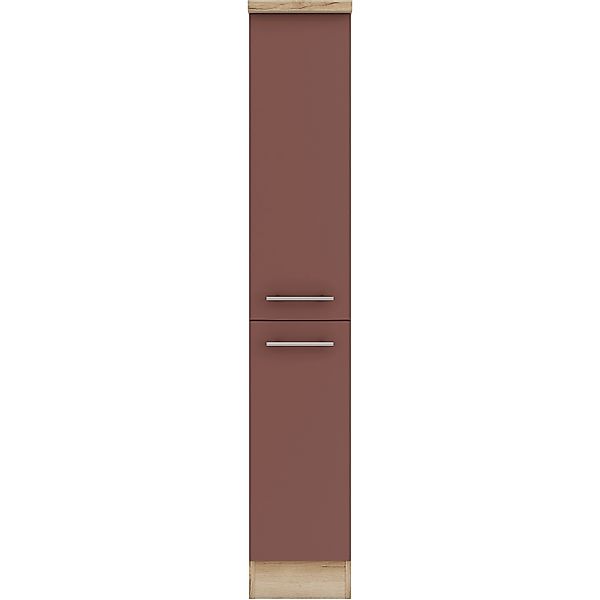 OPTIFIT Bari407 Küchen-Apothekerschrank 30 cm Rostrot günstig online kaufen