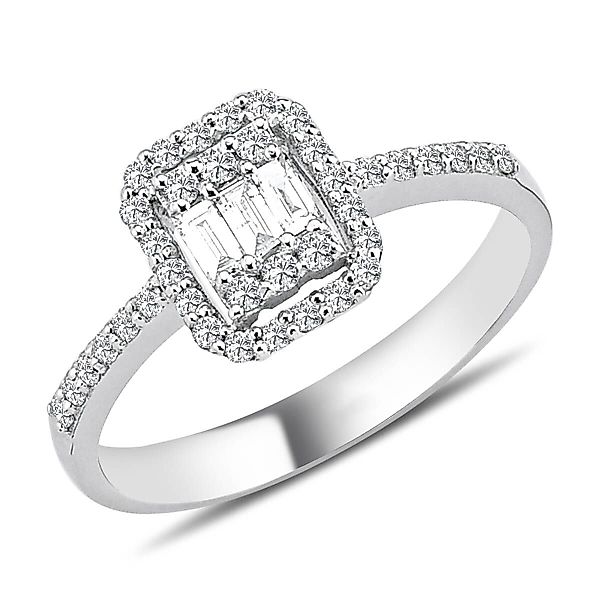EinStein Diamant Diamantring 0,33 Carat Baguette günstig online kaufen