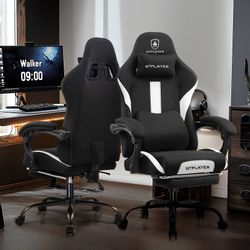 GTPLAYER Gaming-Stuhl Stoff, Racing Gamer Stuhl, günstig online kaufen