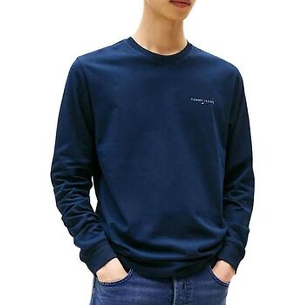 Tommy Jeans  Langarmshirt TJM SLIM CHEST LINEAR LS TEE EXT günstig online kaufen