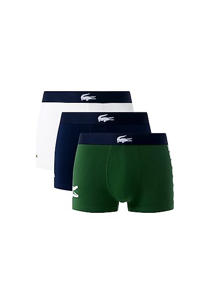 Lacoste Boxershorts Boxershorts Unterhosen 3-Pack (3-St) günstig online kaufen