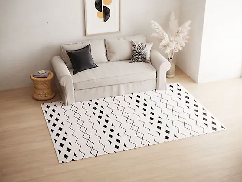 morgenland Wollteppich »Kelim Teppich - Trendy »Miami« Rechteckig«, rechtec günstig online kaufen