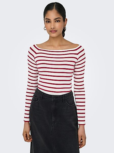 ONLY Langarmshirt ONLGLAMOUR L/S BOAT NECK günstig online kaufen