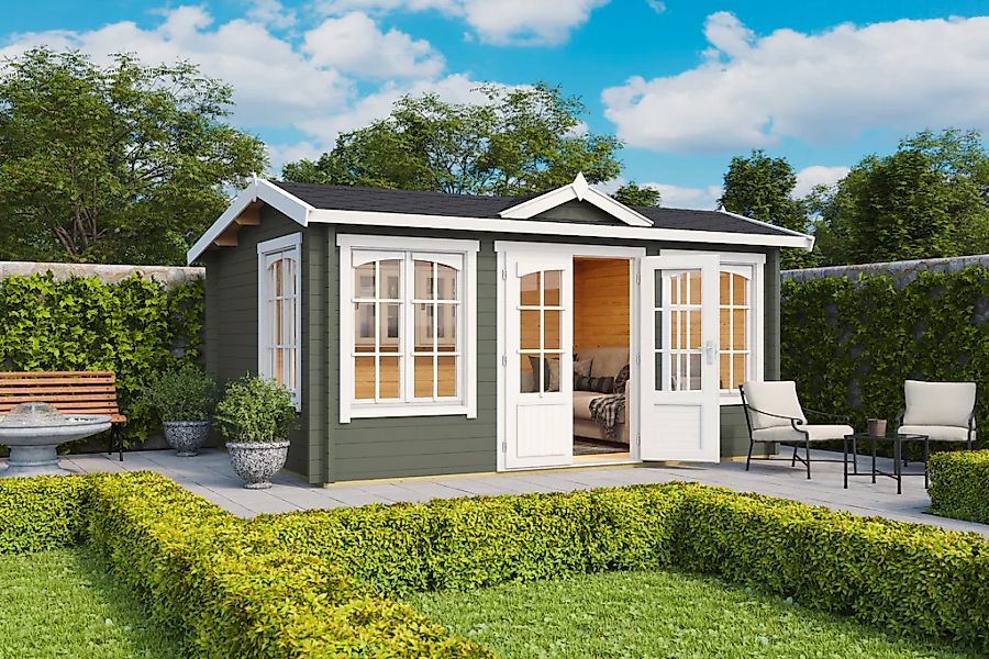 Nordic Holz Gartenhaus "WINDSOR 44" günstig online kaufen