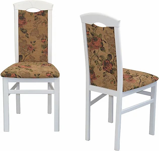 HOFMANN LIVING AND MORE Esszimmerstuhl, (Set), 2 St., Webstoff-Polyester günstig online kaufen