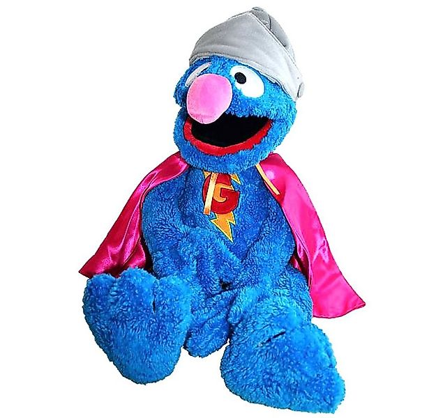 Sesamstrasse Handpuppe Super Grobi Hand-Puppe Sesamstrasse 75 cm Plüsch-Fig günstig online kaufen