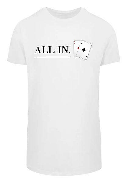 F4NT4STIC T-Shirt Poker All In Karten Print günstig online kaufen