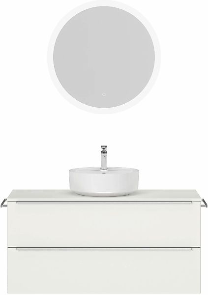 nobilia Badmöbel-Set "Alvene" vormontiert, mit Soft-Close, 2 Stk. tlg. günstig online kaufen