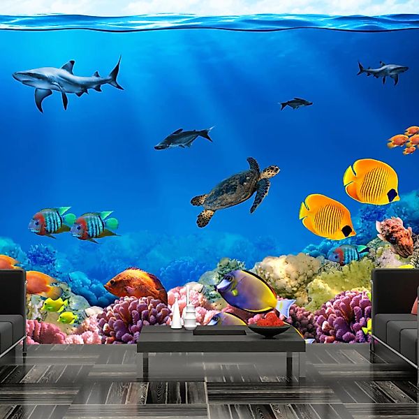 Selbstklebende Fototapete - Unterwasserreich günstig online kaufen