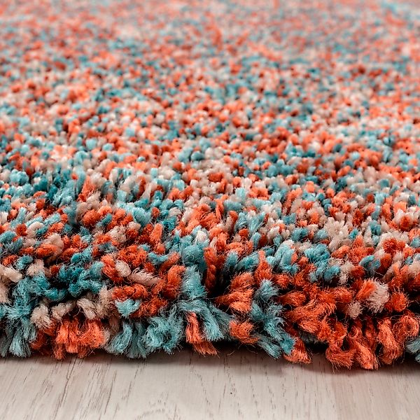 Ayyildiz Teppiche Hochflor-Teppich "Enjoy Shaggy" rund 50 mm Höhe melierter günstig online kaufen