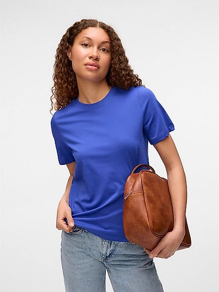 Vero Moda Kurzarmshirt VMPAULINA SS T-SHIRT GA JRS NOOS Baumwolle, regular günstig online kaufen