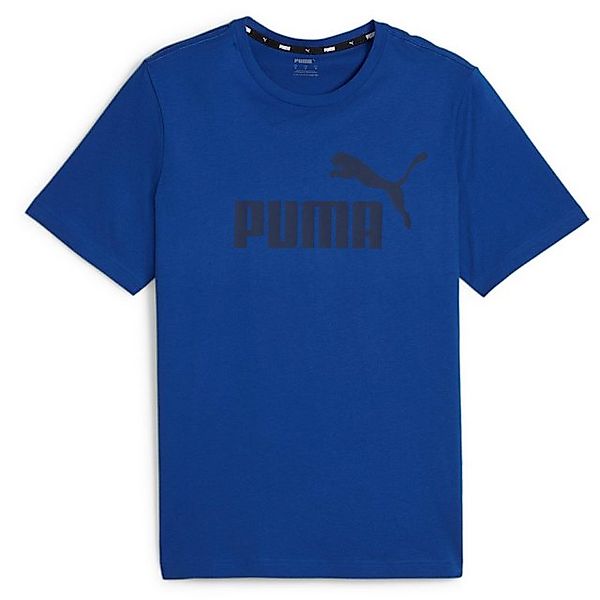 PUMA T-Shirt Herren T-Shirt - ESS Logo Tee, Rundhals, (Packung, 1er Pack) günstig online kaufen