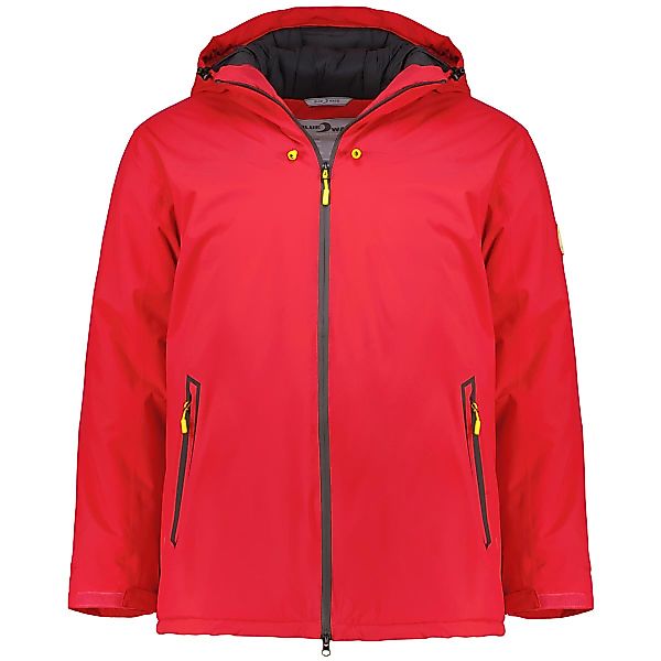 Blue Wave Wattierte Funktionsjacke, wasser- und winddicht Farbe rot Größe: günstig online kaufen