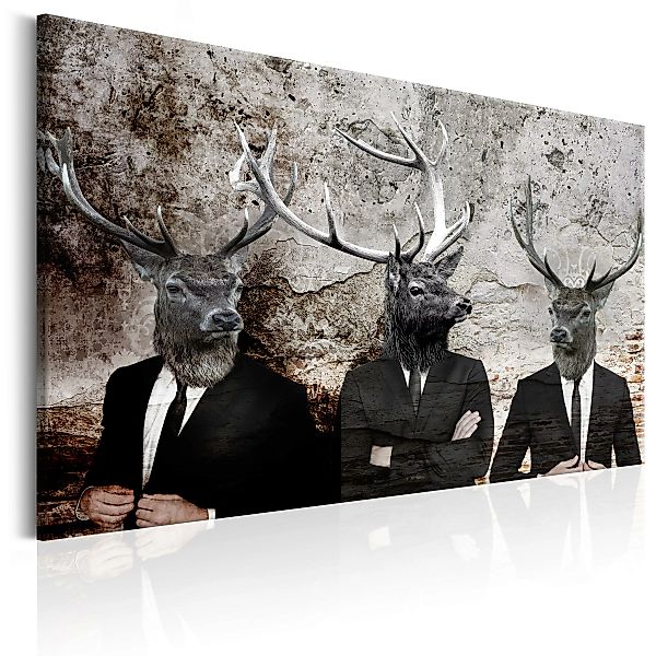 Wandbild - Deer In Suits günstig online kaufen