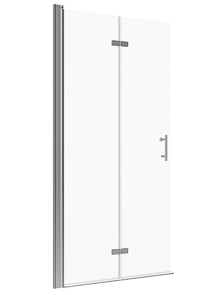 AQUABATOS Walk-in-Dusche Duschabtrennung Faltbar Duschwand Glas günstig online kaufen