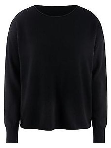 Pullover U-Boot-Ausschnitt Peter Hahn schwarz günstig online kaufen