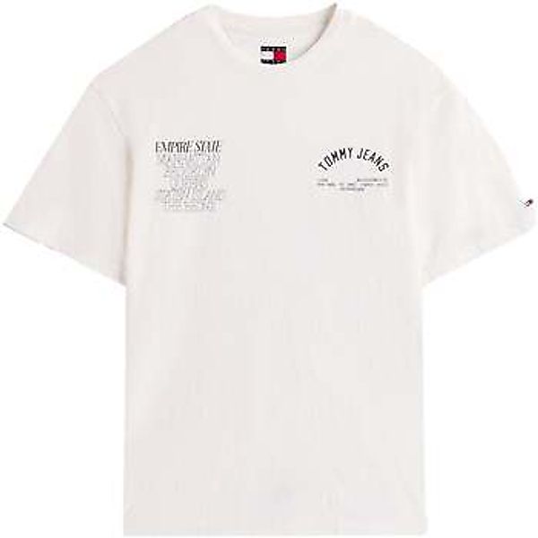 Tommy Jeans  T-Shirt Graphic Boroughs T-Shirt Ecru günstig online kaufen