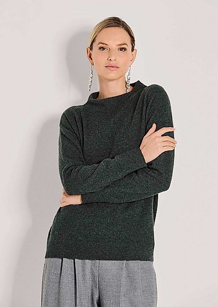 MADELEINE Strickpullover Eleganter Strickpullover mit Stehkragen Luxuriöser günstig online kaufen