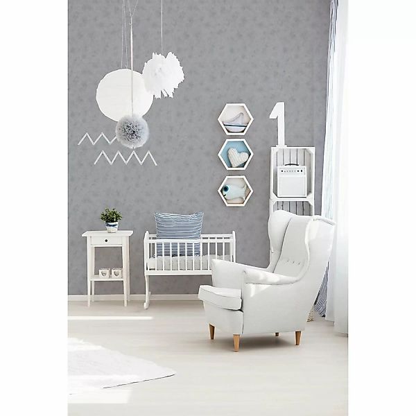 A.S. Création Tapete Mit Malerischem Effekt Grau 53 cm x 10,05 m AS-691019 günstig online kaufen