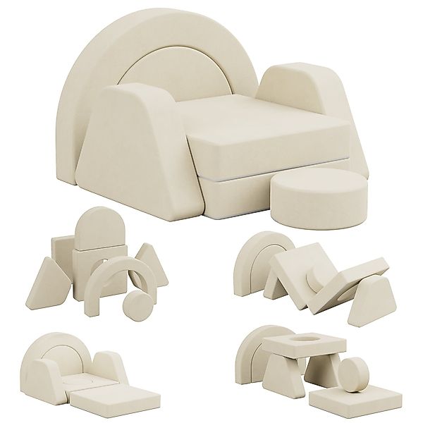 radelldar Kindersofa Modulare Spielsofa, 7 Teile, günstig online kaufen