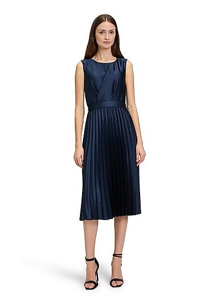 Betty&Co Chiffonkleid Betty & Co Chiffonkleid mit Plissee Plissee günstig online kaufen