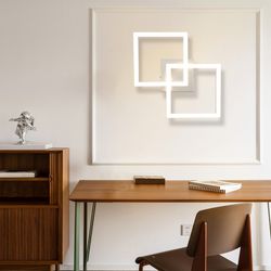 ZMH LED Deckenleuchte Wohnzimmer Modern 2 günstig online kaufen