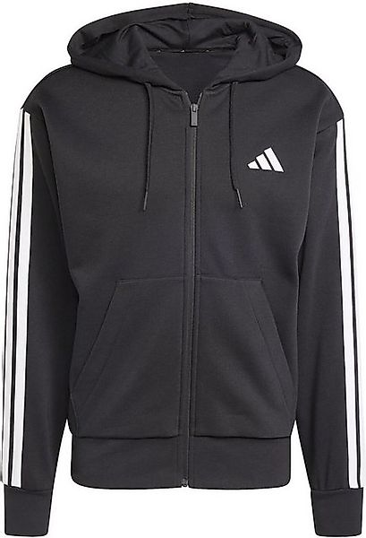 adidas Sportswear Kapuzensweatshirt M 3S FL FZ HD BLACK/WHITE günstig online kaufen