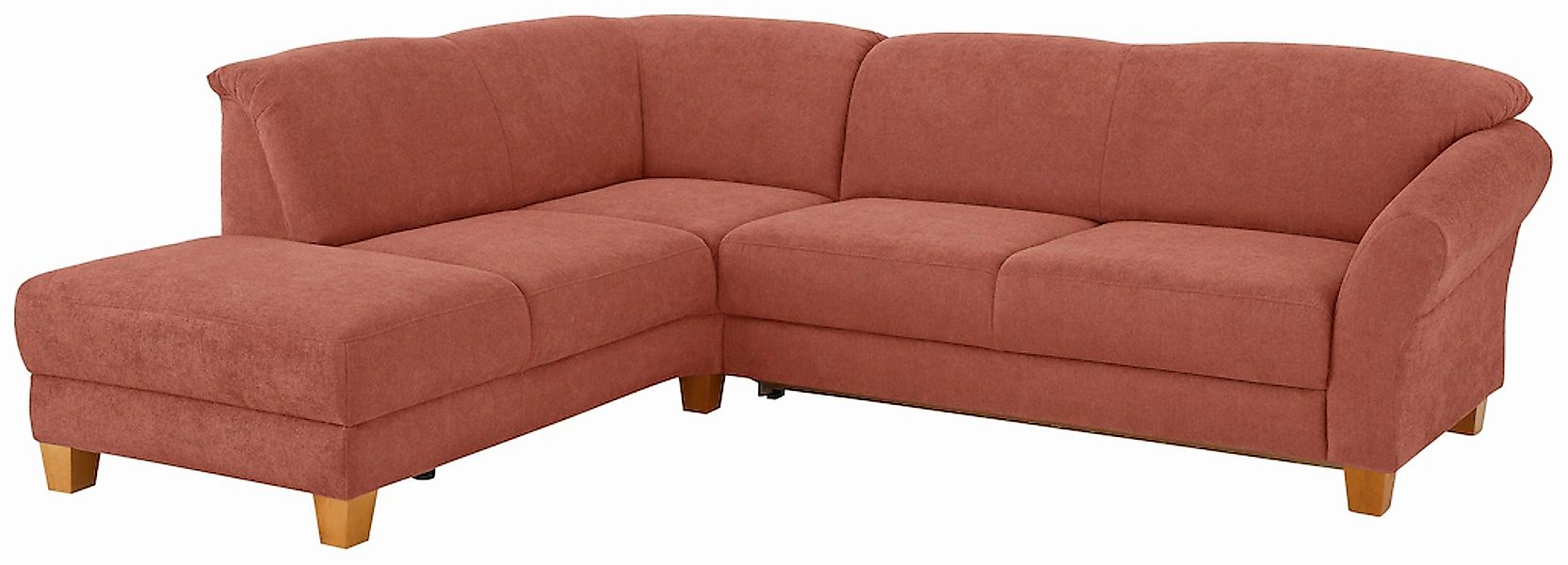 Home affaire Ecksofa »Gotland L-Form«, wahlweise mit Sitztiefenverstellung günstig online kaufen