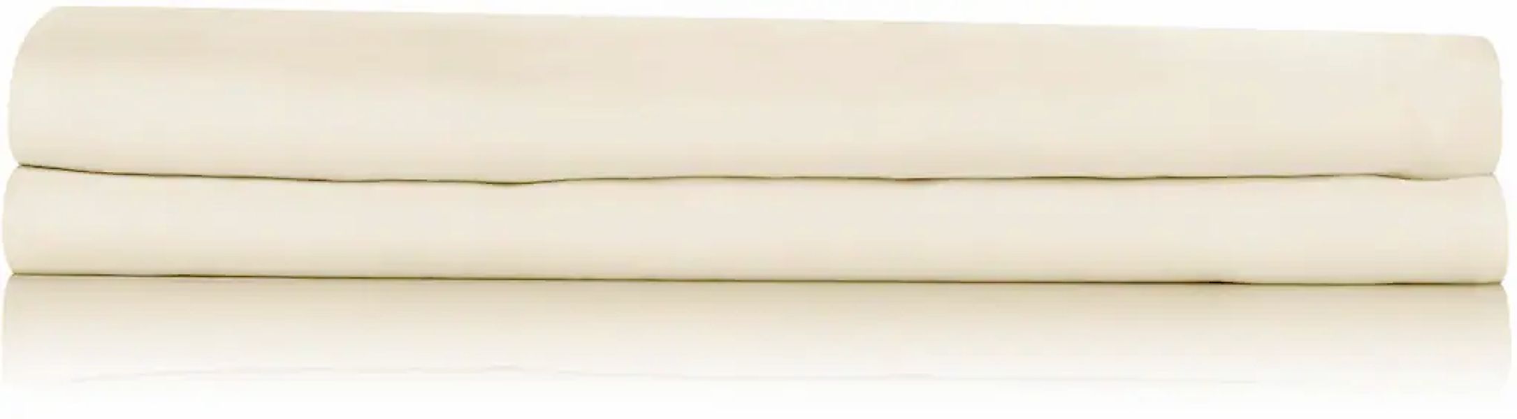 ZO HOME Spannbettlaken »Satinado«, Laken aus 100% Baumwolle, hochwertiges M günstig online kaufen