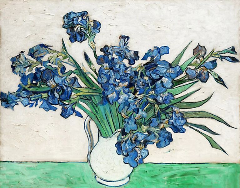 Poster / Leinwandbild - Iris Von Vincent Van Gogh günstig online kaufen