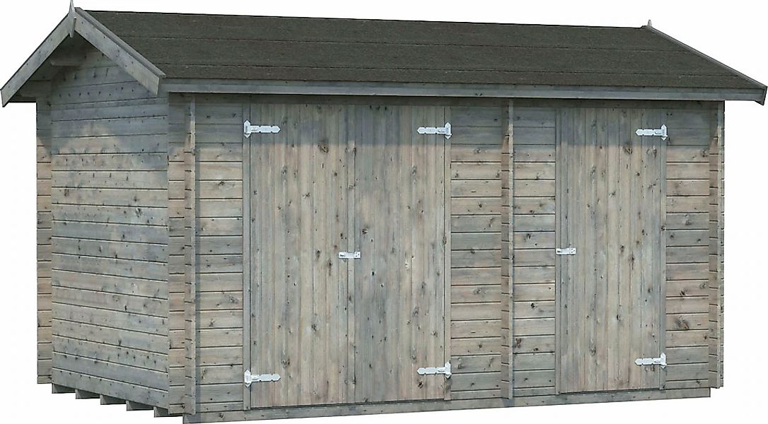 Palmako Gerätehaus "Jari", grau günstig online kaufen
