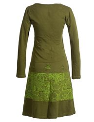 Vishes Jerseykleid Lagenlook Langarm Kleid mit günstig online kaufen