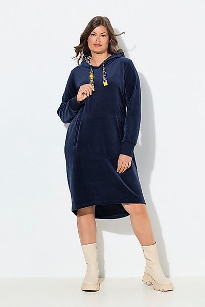 Laurasøn Midikleid Kapuzenkleid fein Cordoptik Langarm günstig online kaufen